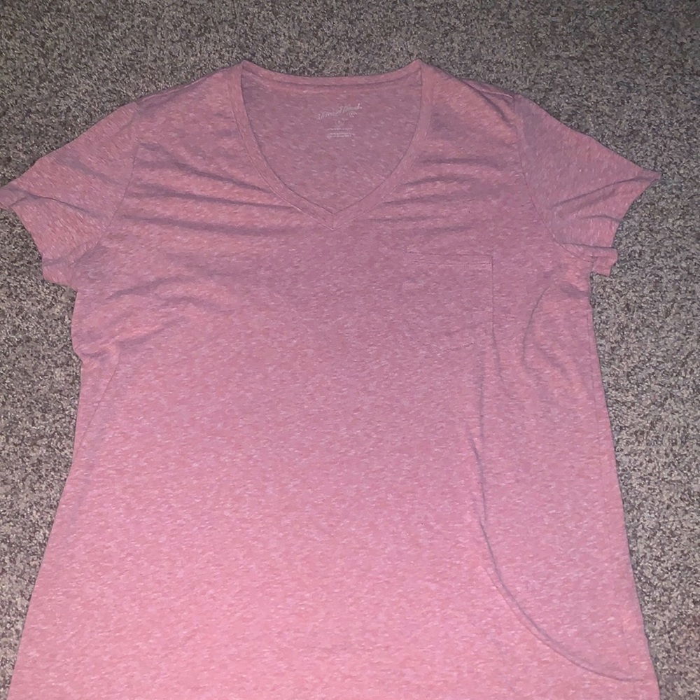 Universal Thread Pink V-Neck Tee